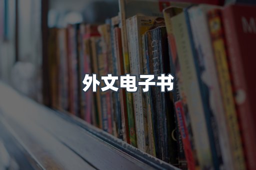 外文电子书